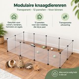 Praktische toepassing en keuzehulp voor modulaire knaagdierenren