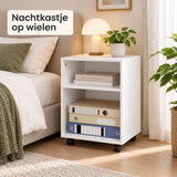 nachtkastje op wielen in gebruik in een passende praktijksituatie