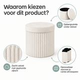 Belangrijkste voordelen en eigenschappen van opbergpoef