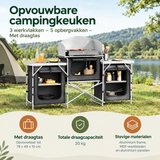 Praktische toepassing en keuzehulp voor opvouwbare campingkeuken