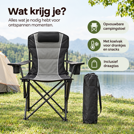 Praktische toepassing en keuzehulp voor opvouwbare campingstoel