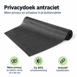 Belangrijkste voordelen en eigenschappen van privacydoek antraciet