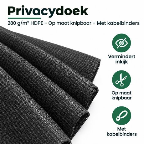 Belangrijkste voordelen en eigenschappen van privacydoek