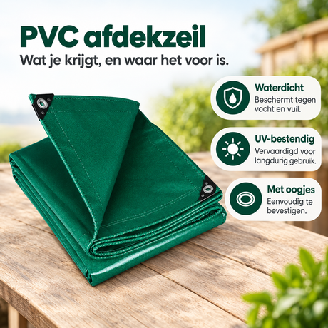 Praktische toepassing en keuzehulp voor PVC afdekzeil