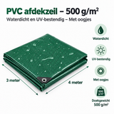 Afmetingen en productspecificaties van PVC afdekzeil