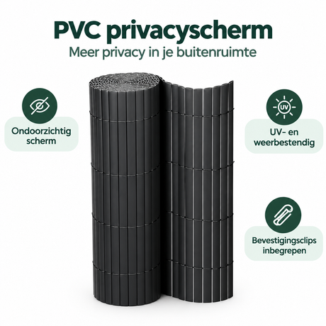 Belangrijkste voordelen en eigenschappen van PVC privacyscherm