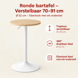 Belangrijkste voordelen en eigenschappen van ronde bartafel