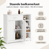 Belangrijkste voordelen en eigenschappen van staande badkamerkast