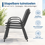 Belangrijkste voordelen en eigenschappen van stapelbare tuinstoelen