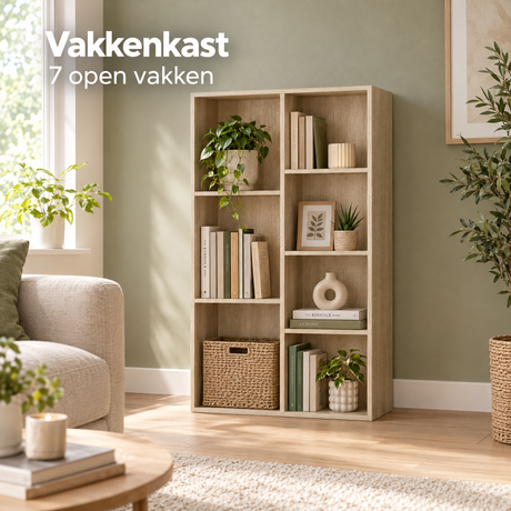 vakkenkast 7 vakken in gebruik in een passende praktijksituatie