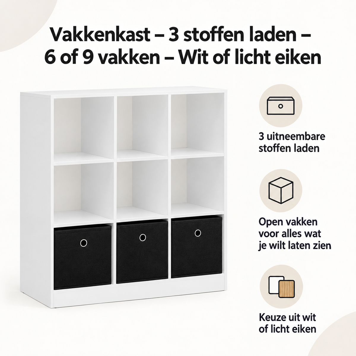Belangrijkste voordelen en eigenschappen van vakkenkast