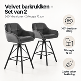 Belangrijkste voordelen en eigenschappen van velvet barkrukken