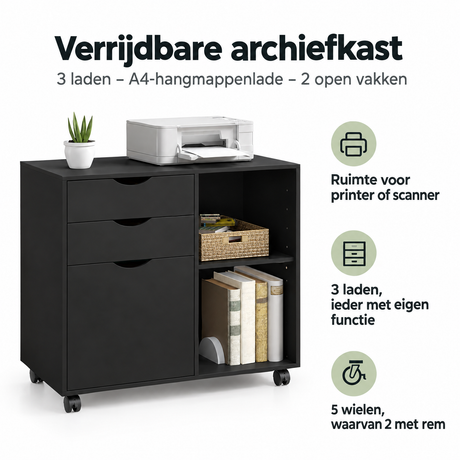 Belangrijkste voordelen en eigenschappen van verrijdbare archiefkast