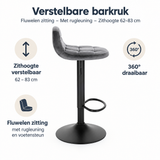 Belangrijkste voordelen en eigenschappen van verstelbare barkruk