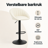 Overzicht van verstelbare barkruk met de belangrijkste productvoordelen