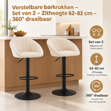 Praktische toepassing en keuzehulp voor verstelbare barkrukken