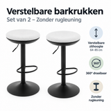 Belangrijkste voordelen en eigenschappen van verstelbare barkrukken set van 2