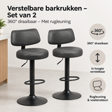 Belangrijkste voordelen en eigenschappen van verstelbare barkrukken set van 2