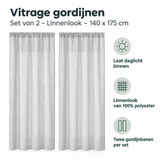 Belangrijkste voordelen en eigenschappen van vitrage gordijnen