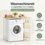 Overzicht van wasmachinerek met de belangrijkste productvoordelen