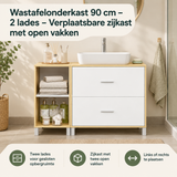 Praktische toepassing en keuzehulp voor wastafelonderkast 90 cm