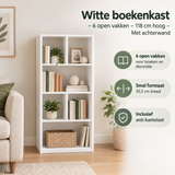 Praktische toepassing en keuzehulp voor witte boekenkast