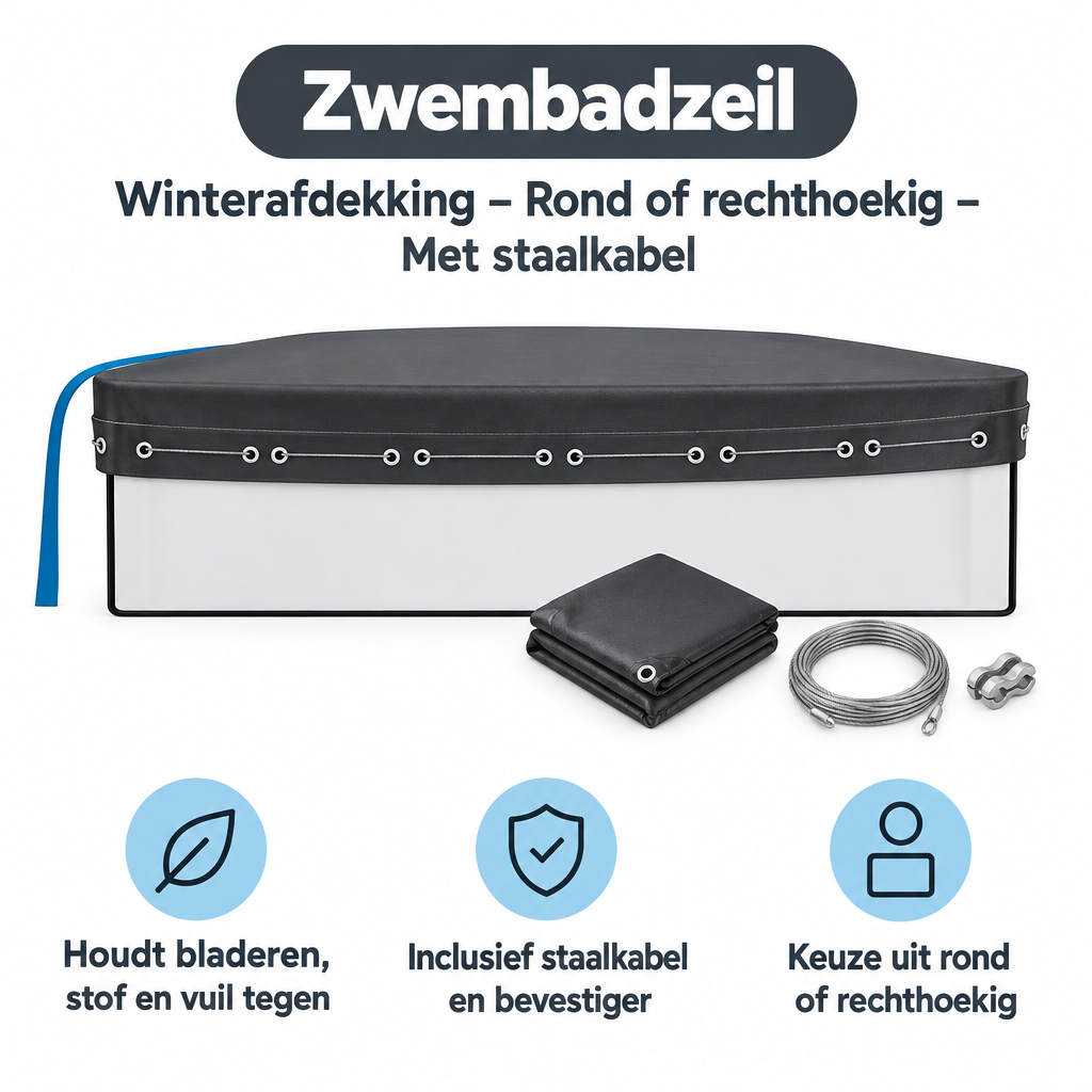 Belangrijkste voordelen en eigenschappen van zwembadzeil